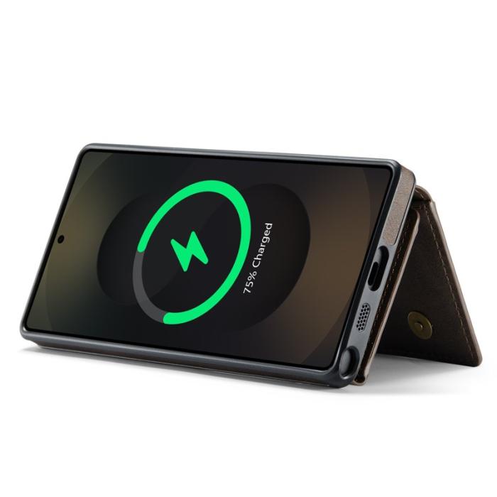 MAGKING - MAGKING Mobilskal för Samsung Galaxy S26 Ultra Magnetiskt PU + TPU - Kaffe