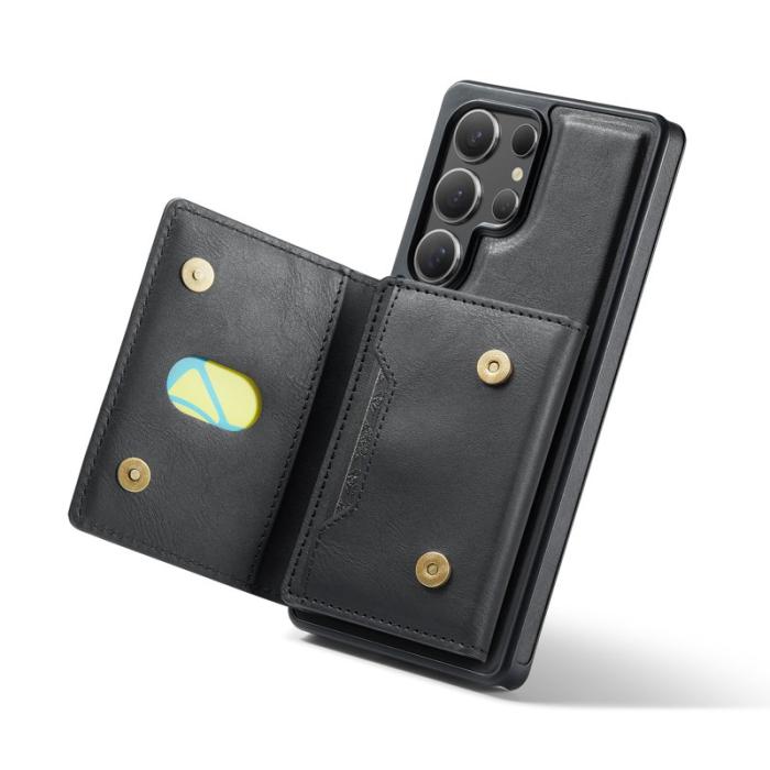 MAGKING - MAGKING Mobilskal för Samsung Galaxy S26 Ultra Magnetiskt PU + TPU - Svart