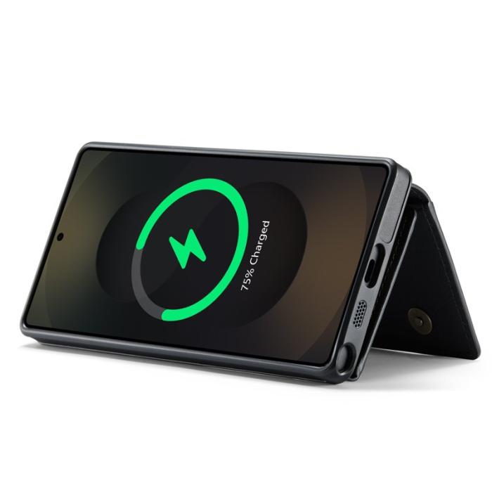 MAGKING - MAGKING Mobilskal för Samsung Galaxy S26 Ultra Magnetiskt PU + TPU - Svart