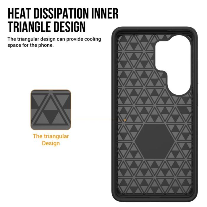 OEM - Mobilskal för Samsung Galaxy S26 Ultra Magnetiskt Shockproof TPU + PC - Röd