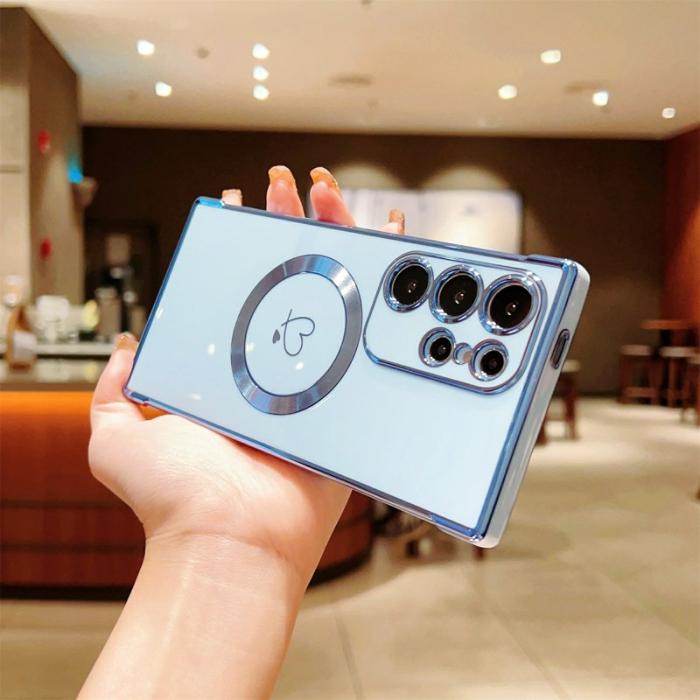 OEM - Mobilskal för Samsung Galaxy S26 Ultra Magnetiskt TPU - Blå