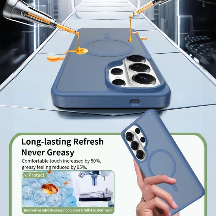 OEM - Mobilskal för Samsung Galaxy S26 Ultra Magnetiskt TPU - Blå