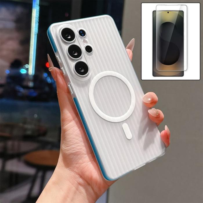 OEM - Mobilskal för Samsung Galaxy S26 Ultra Magnetiskt TPU - Blå