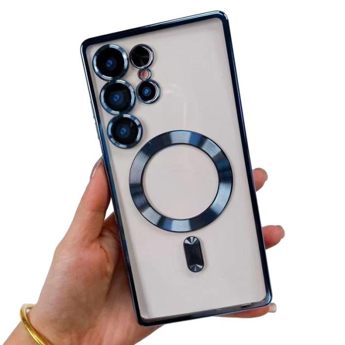 OEM - Mobilskal för Samsung Galaxy S26 Ultra Magnetiskt TPU - Blå