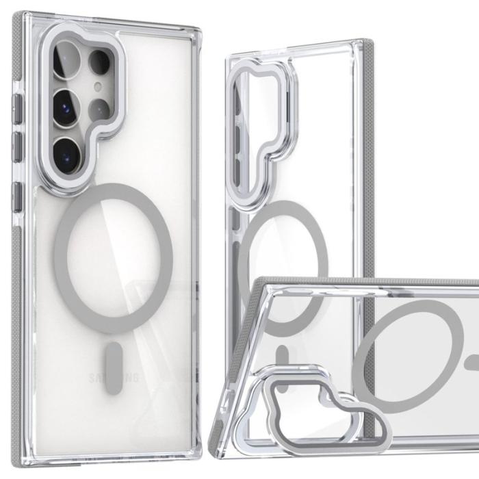 OEM - Mobilskal för Samsung Galaxy S26 Ultra Magnetiskt TPU - Grå