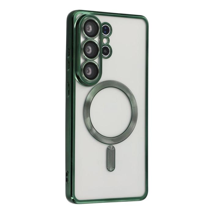 OEM - Mobilskal för Samsung Galaxy S26 Ultra Magnetiskt TPU - Grön