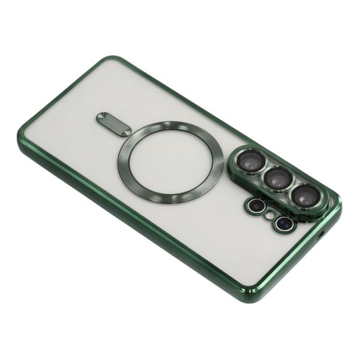 OEM - Mobilskal för Samsung Galaxy S26 Ultra Magnetiskt TPU - Grön