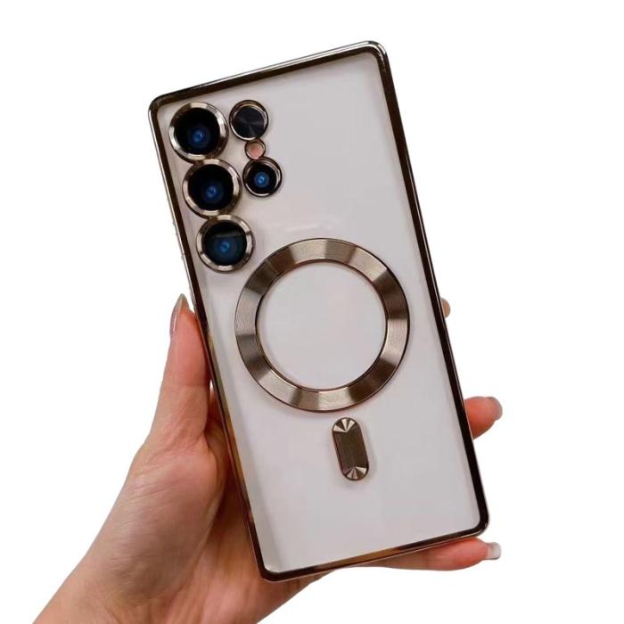 OEM - Mobilskal för Samsung Galaxy S26 Ultra Magnetiskt TPU - Guld