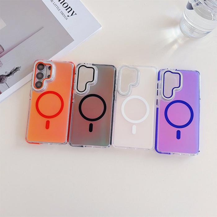 OEM - Mobilskal för Samsung Galaxy S26 Ultra Magnetiskt TPU + Kickstand - Lila