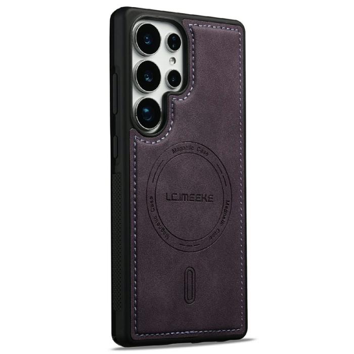 LC.imeeke - LC.IMEEKE Mobilskal för Samsung Galaxy S26 Ultra Magnetiskt TPU - Lila