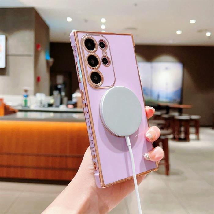 OEM - Mobilskal för Samsung Galaxy S26 Ultra Magnetiskt TPU - Lila