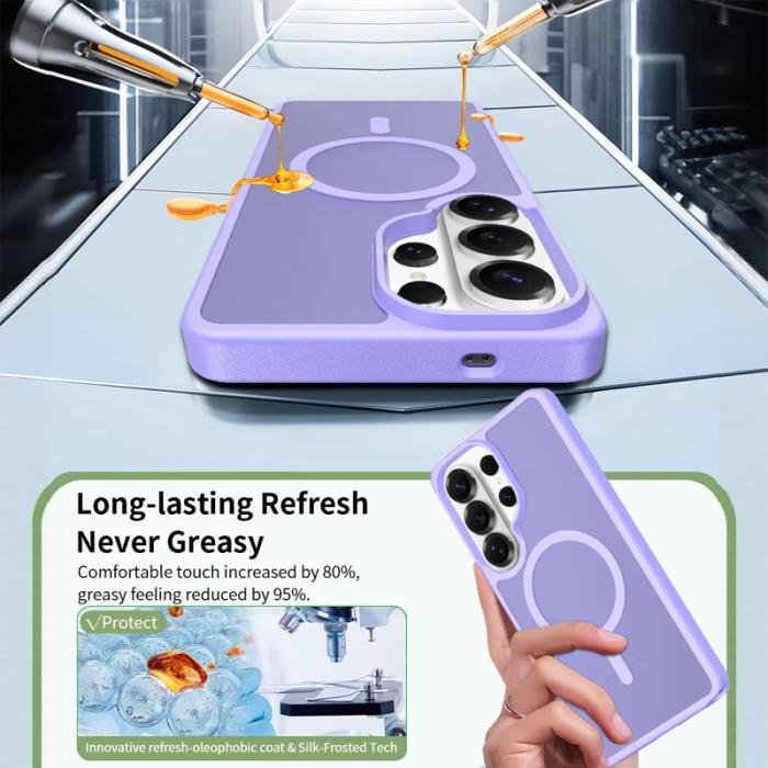 OEM - Mobilskal för Samsung Galaxy S26 Ultra Magnetiskt TPU - Lila