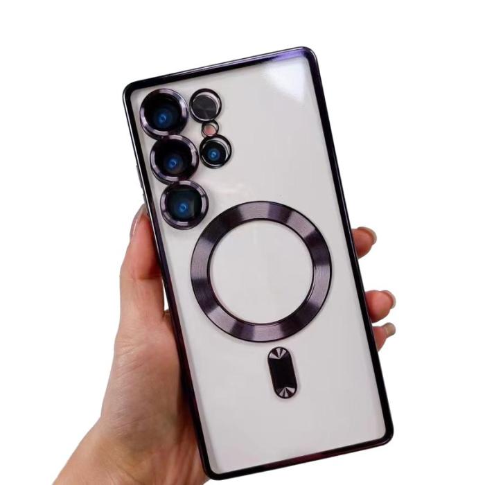 OEM - Mobilskal för Samsung Galaxy S26 Ultra Magnetiskt TPU - Lila