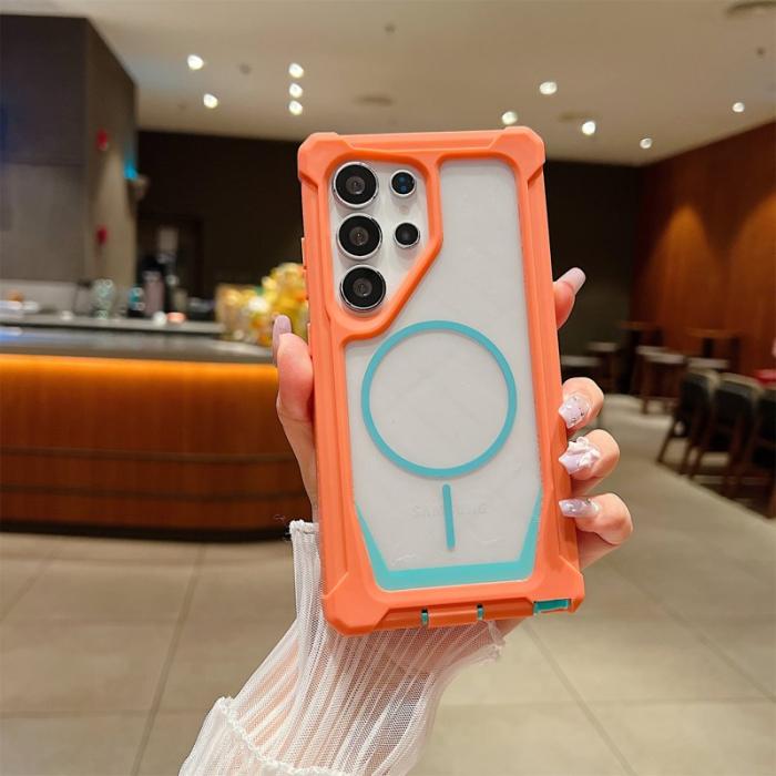 OEM - Mobilskal för Samsung Galaxy S26 Ultra Magnetiskt TPU - Ljusblå