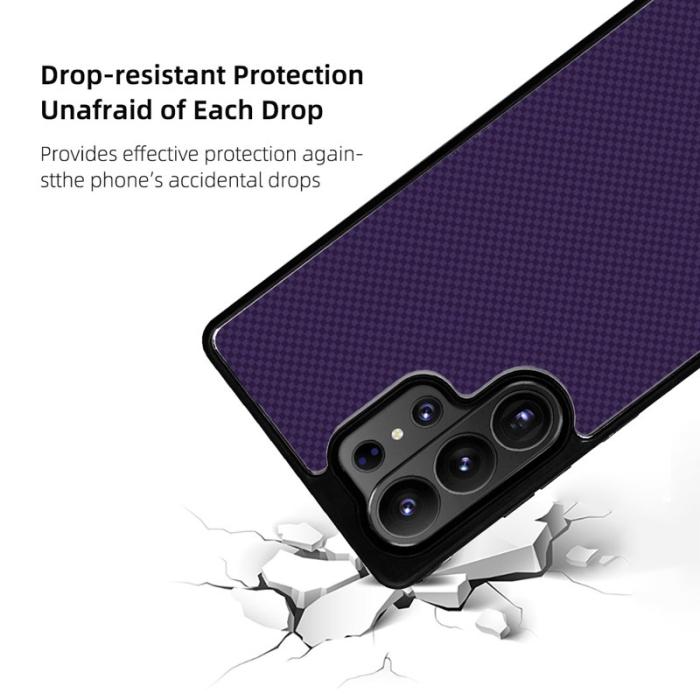 EYCASE - EYCASE Mobilskal för Samsung Galaxy S26 Ultra Magnetiskt TPU - Mörklila