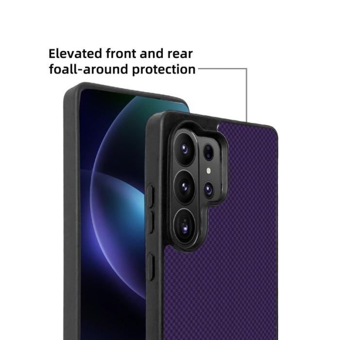 EYCASE - EYCASE Mobilskal för Samsung Galaxy S26 Ultra Magnetiskt TPU - Mörklila