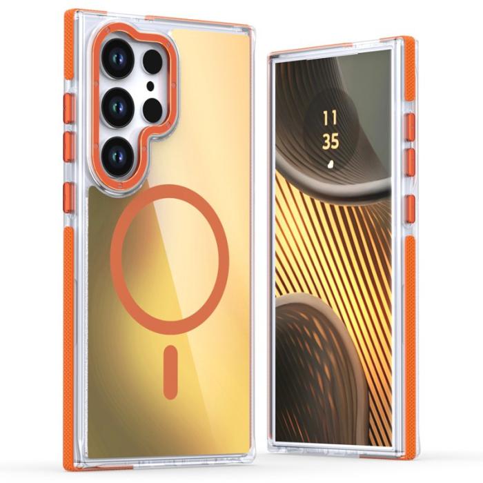 OEM - Mobilskal för Samsung Galaxy S26 Ultra Magnetiskt TPU - Orange