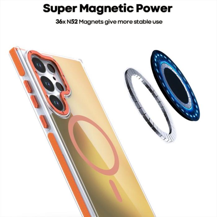 OEM - Mobilskal för Samsung Galaxy S26 Ultra Magnetiskt TPU - Orange