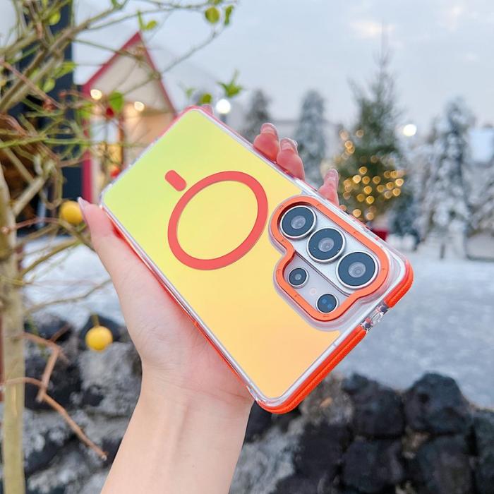 OEM - Mobilskal för Samsung Galaxy S26 Ultra Magnetiskt TPU - Orange