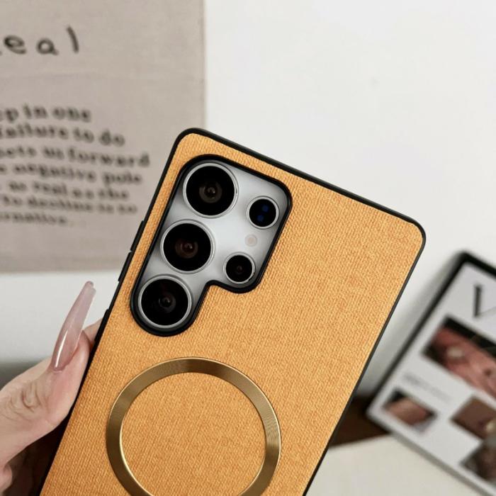 OEM - Mobilskal för Samsung Galaxy S26 Ultra Magnetiskt TPU - Orange