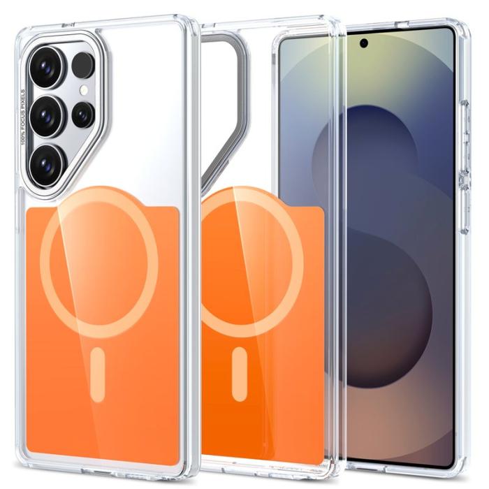 OEM - Mobilskal för Samsung Galaxy S26 Ultra Magnetiskt TPU - Orange