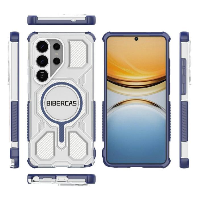 OEM - Mobilskal för Samsung Galaxy S26 Ultra Magnetiskt TPU + PC - Blå