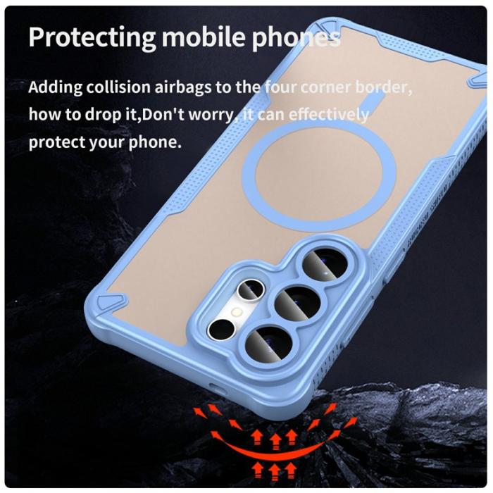 OEM - Mobilskal för Samsung Galaxy S26 Ultra Magnetiskt TPU + PC - Blå