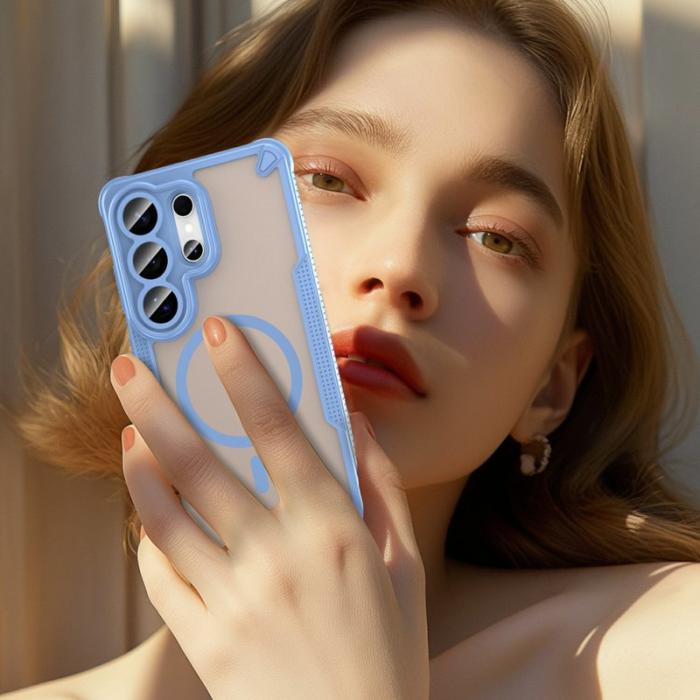 OEM - Mobilskal för Samsung Galaxy S26 Ultra Magnetiskt TPU + PC - Blå