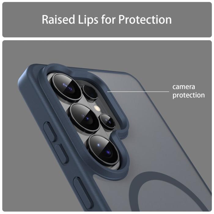 OEM - Mobilskal för Samsung Galaxy S26 Ultra Magnetiskt TPU + PC - Blå