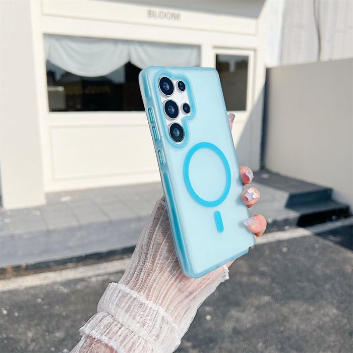 OEM - Mobilskal för Samsung Galaxy S26 Ultra Magnetiskt TPU + PC - Blå