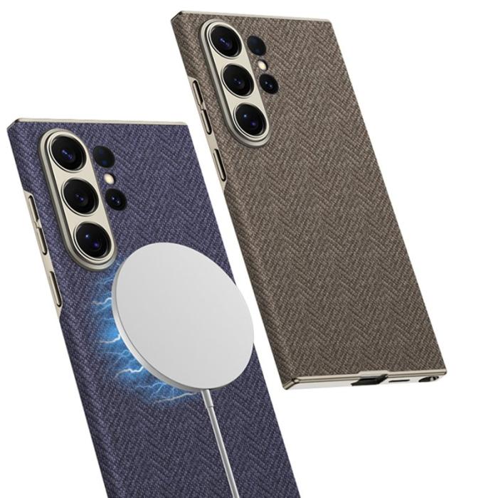 GKK - GKK Mobilskal för Samsung Galaxy S26 Ultra Magnetiskt TPU + PC - Brun