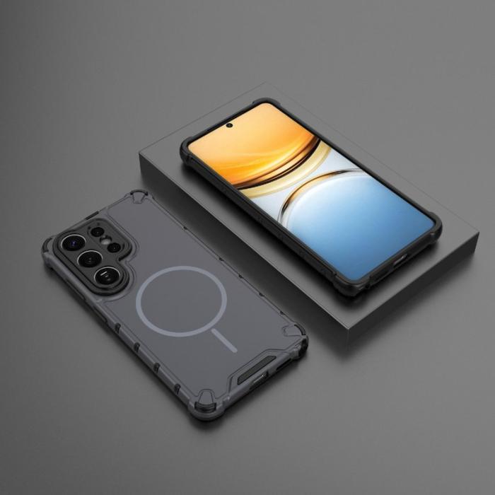 OEM - Mobilskal för Samsung Galaxy S26 Ultra Magnetiskt TPU + PC - Grå