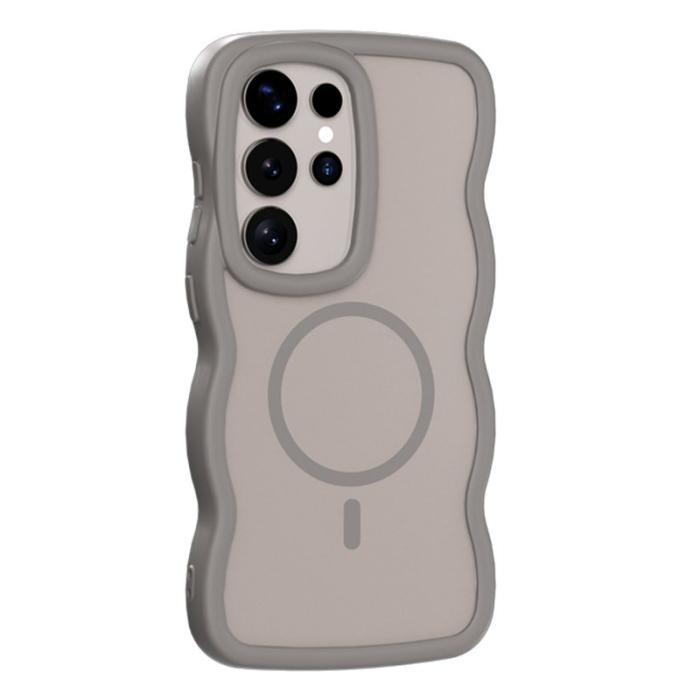 OEM - Mobilskal för Samsung Galaxy S26 Ultra Magnetiskt TPU + PC - Grå