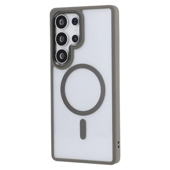 OEM - Mobilskal för Samsung Galaxy S26 Ultra Magnetiskt TPU + PC - Grå