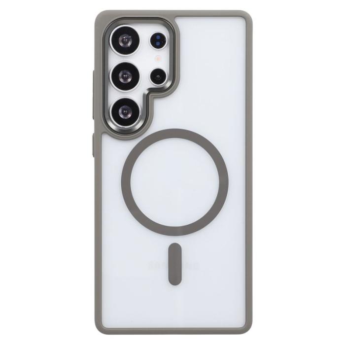 OEM - Mobilskal för Samsung Galaxy S26 Ultra Magnetiskt TPU + PC - Grå