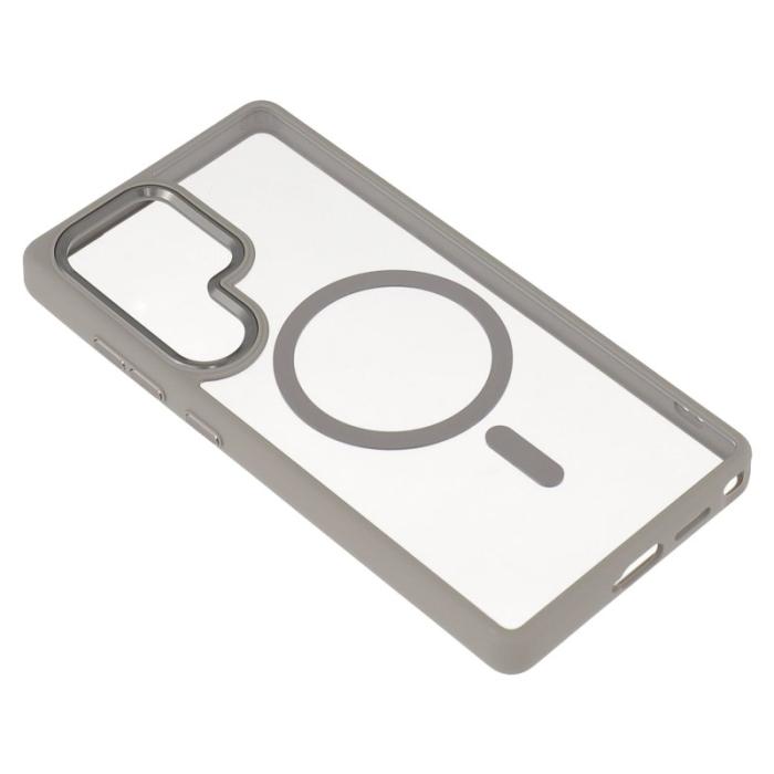 OEM - Mobilskal för Samsung Galaxy S26 Ultra Magnetiskt TPU + PC - Grå