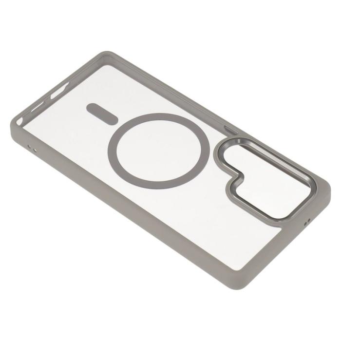 OEM - Mobilskal för Samsung Galaxy S26 Ultra Magnetiskt TPU + PC - Grå