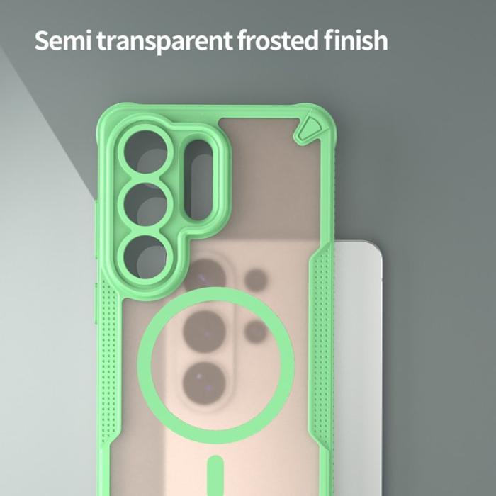 OEM - Mobilskal för Samsung Galaxy S26 Ultra Magnetiskt TPU + PC - Grön