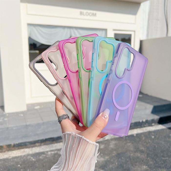 OEM - Mobilskal för Samsung Galaxy S26 Ultra Magnetiskt TPU + PC - Grön