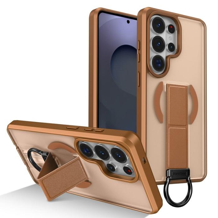 OEM - Mobilskal för Samsung Galaxy S26 Ultra Magnetiskt TPU + PC - Khaki