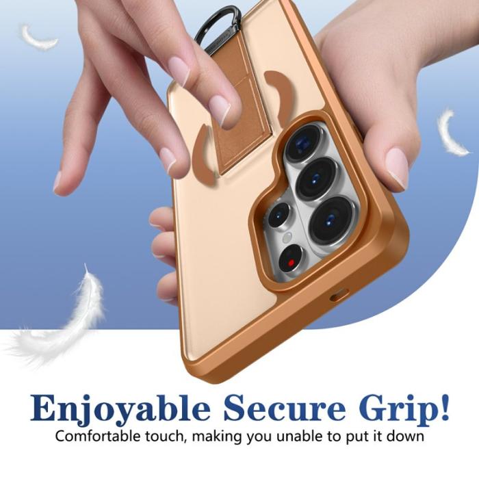 OEM - Mobilskal för Samsung Galaxy S26 Ultra Magnetiskt TPU + PC - Khaki