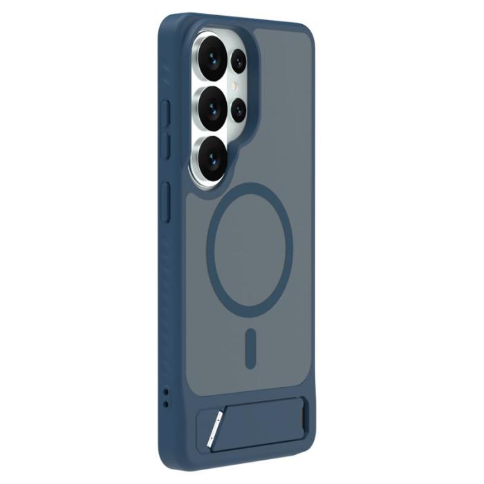 LeReach - LeReach Mobilskal för Samsung Galaxy S26 Ultra Magnetiskt Kickstand - Blå