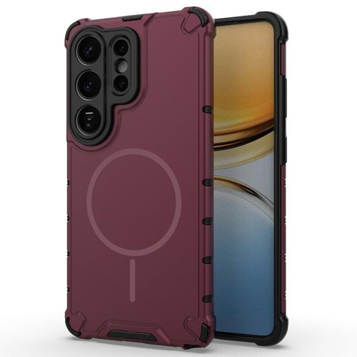 OEM - Mobilskal för Samsung Galaxy S26 Ultra Magnetiskt TPU + PC - Lila