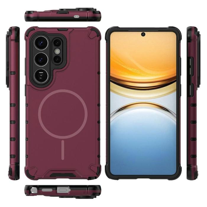 OEM - Mobilskal för Samsung Galaxy S26 Ultra Magnetiskt TPU + PC - Lila