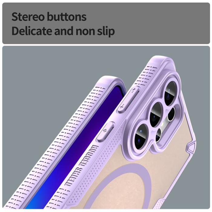 OEM - Mobilskal för Samsung Galaxy S26 Ultra Magnetiskt TPU + PC - Lila