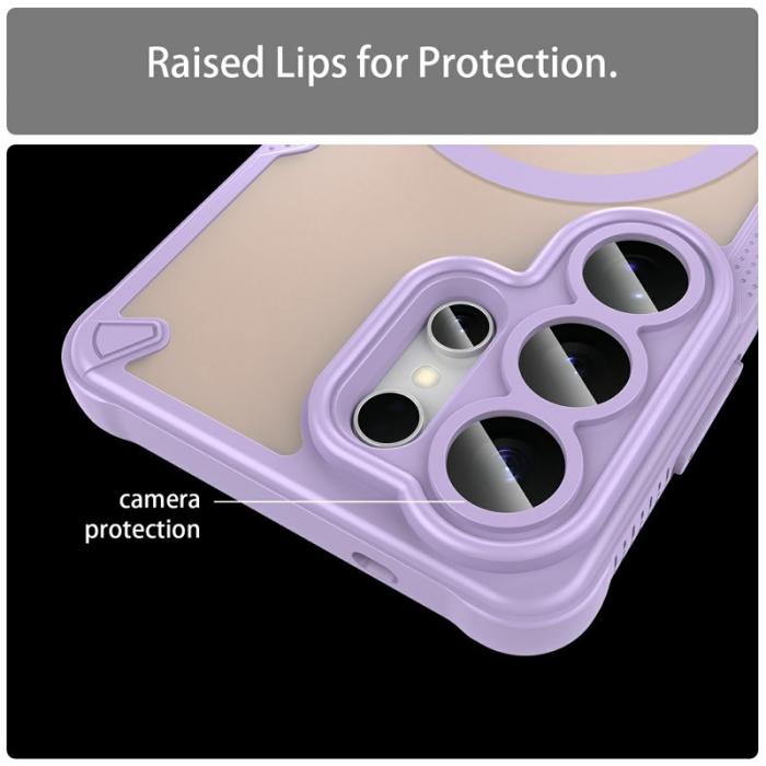 OEM - Mobilskal för Samsung Galaxy S26 Ultra Magnetiskt TPU + PC - Lila