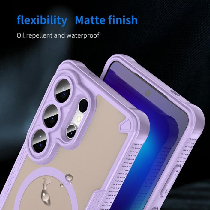 OEM - Mobilskal för Samsung Galaxy S26 Ultra Magnetiskt TPU + PC - Lila