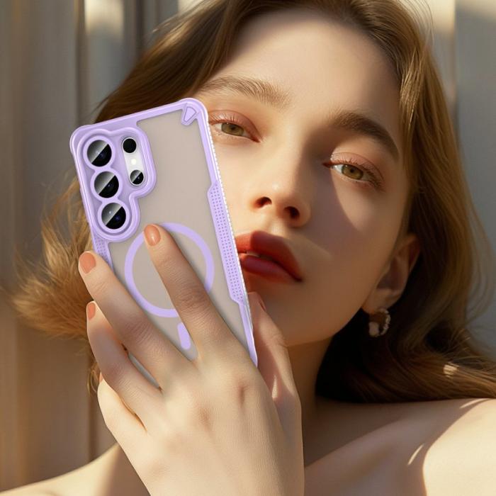 OEM - Mobilskal för Samsung Galaxy S26 Ultra Magnetiskt TPU + PC - Lila