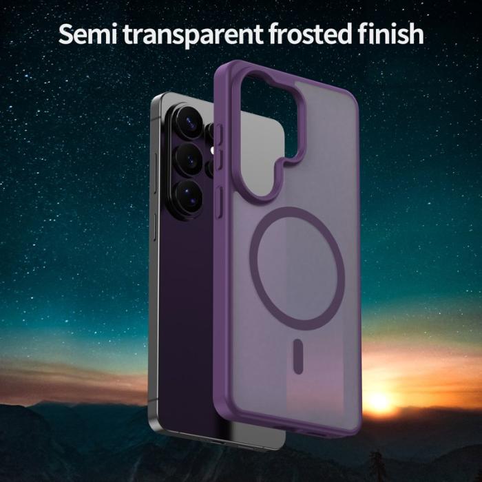 OEM - Mobilskal för Samsung Galaxy S26 Ultra Magnetiskt TPU + PC - Lila