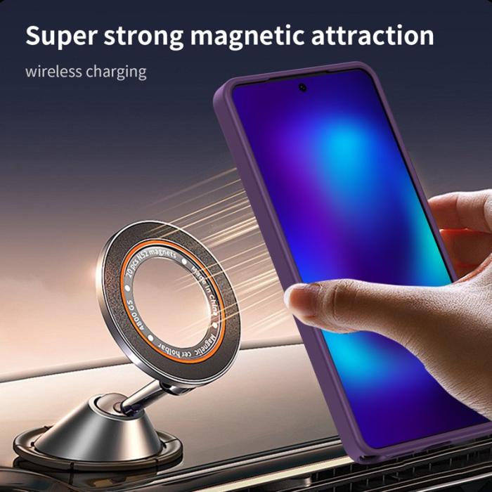 OEM - Mobilskal för Samsung Galaxy S26 Ultra Magnetiskt TPU + PC - Lila